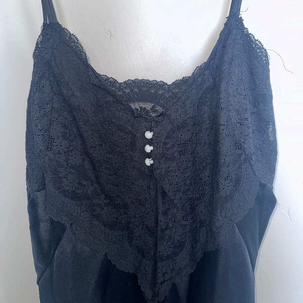 VINTAGE satin slip dress